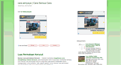 Desktop Screenshot of cara.aimyaya.com