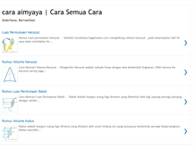 Tablet Screenshot of cara.aimyaya.com
